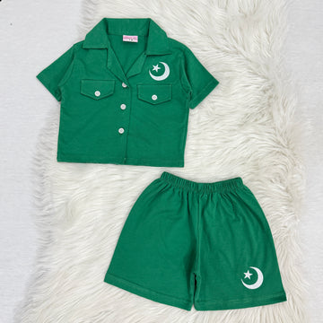 14 August Green Cord Set